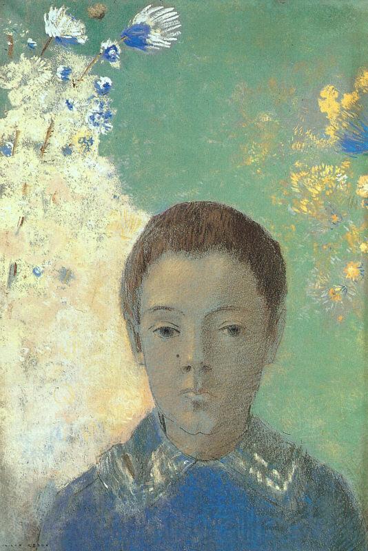 Odilon Redon Portrait of Ari Redon Germany oil painting art